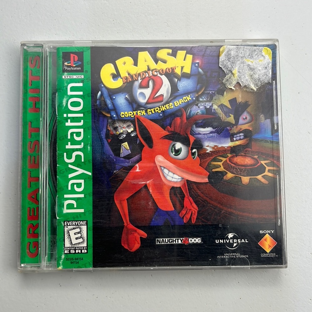 Playstation | Crash Bandicoot 2 Cortex Strikes Back | Greatest Hits | CIB